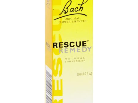 Bach Flower Remedies Rescue Remedy Natural Stress Relief - 0.7 Fl Oz Discount