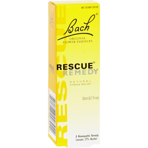 Bach Flower Remedies Rescue Remedy Natural Stress Relief - 0.7 Fl Oz Discount