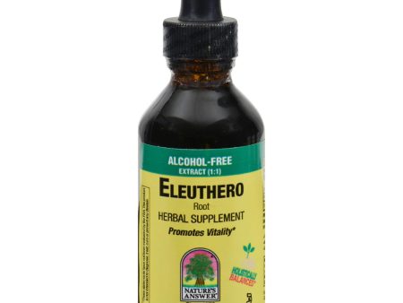 Nature s Answer Eleuthero Root Alcohol Free - 2 Fl Oz Online