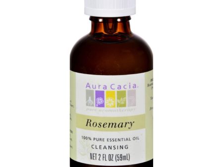 Aura Cacia 100% Pure Essential Oil Rosemary Cleansing - 2 Oz Discount