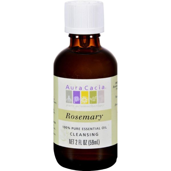 Aura Cacia 100% Pure Essential Oil Rosemary Cleansing - 2 Oz Discount