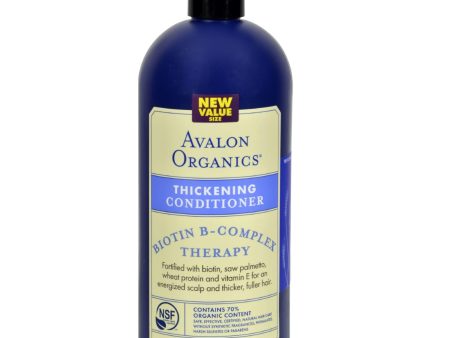 Avalon Conditioner - Organic Biotin-b Complex - 32 Oz Online