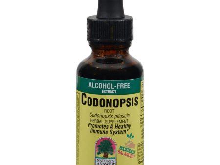 Nature s Answer Alcohol Free Codonopsis - 1 Oz Fashion