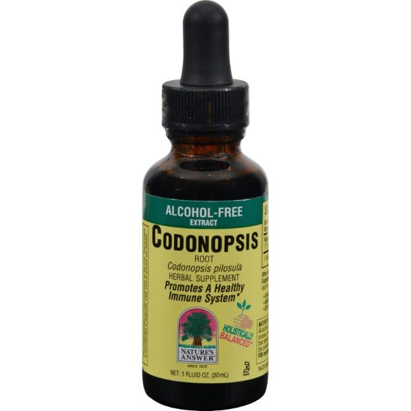 Nature s Answer Alcohol Free Codonopsis - 1 Oz Fashion