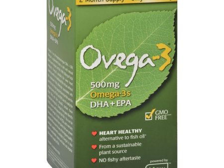 Amerifit Nutrition Ovega-3 - 500 Mg - 60 Vegetarian Softgels Hot on Sale