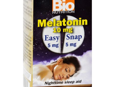 Bio Nutrition Inc Melatonin - 10 Mg - 60 Tablets Online now