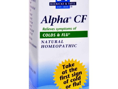 Boericke And Tafel Alpha Cf - 120 Tablets Discount