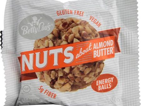 Betty Lou s Nut Butter Balls - Almond Butter - 1.4 Oz - 12 Ct For Cheap