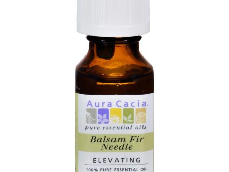 Aura Cacia 100% Pure Essential Oil - Balsam Fir Needle - Elevating - .5 Fl Oz Fashion