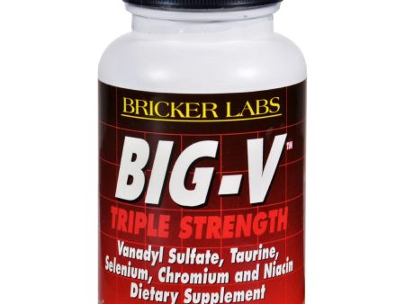 Bricker Labs Big-v Triple Strength - 90 Capsules Cheap