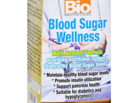 Bio Nutrition Blood Sugar Wellness - 60 Vegetarian Capsules Online