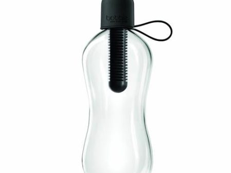 Bobble Water Bottle - With Carry Tether Cap - Medium - Black - 18.5 Oz Discount