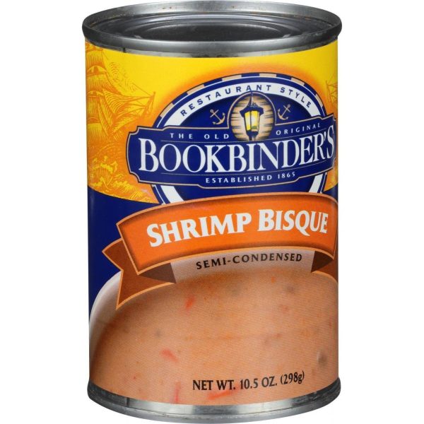 Bookbinder s Shrimp Bisque - 10.5 Oz - Case Of 6 For Cheap