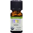 Aura Cacia Organic Essential Oil - Lemon - .25 Oz Online Sale