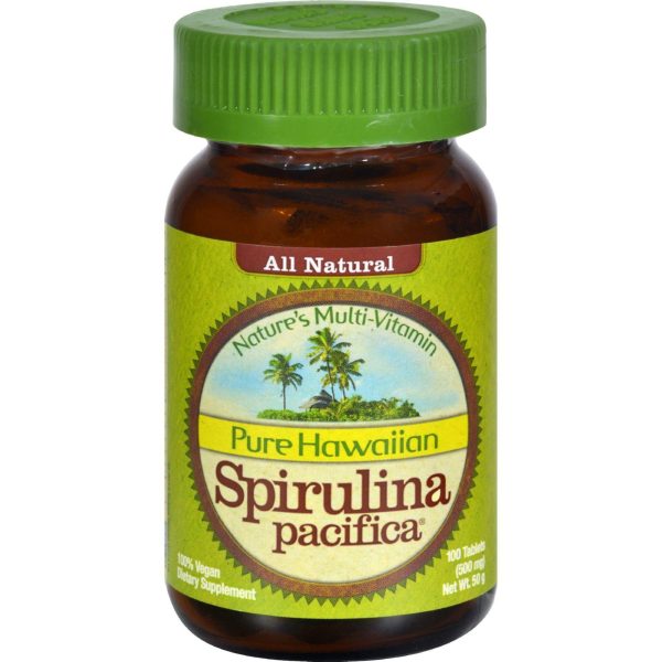 Nutrex Hawaii Pure Hawaiian Spirulina Pacifica - 500 Mg - 100 Tablets Sale