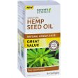 Natures Science Hemp Seed Oil - 100 Percent Pure - 84 Softgels Discount