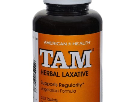 American Health Tam Herbal Laxative - 250 Tablets Supply