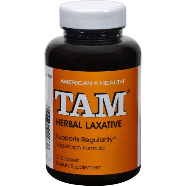 American Health Tam Herbal Laxative - 250 Tablets Supply