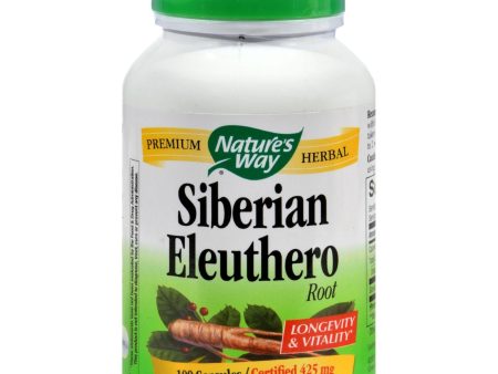 Nature s Way Siberian Eleuthero Root - 100 Capsules Sale