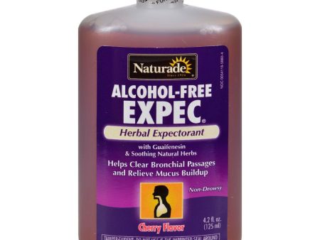 Naturade Alcohol-free Herbal Expectorant - Natural Cherry Flavor - 4.2 Oz Hot on Sale