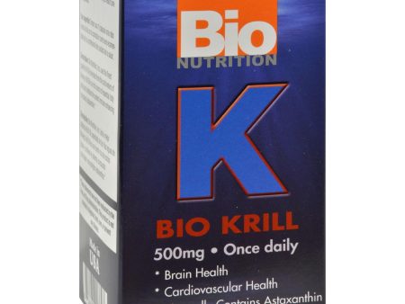 Bio Nutrition Bio Krill 500mg - 45 Softgels Cheap