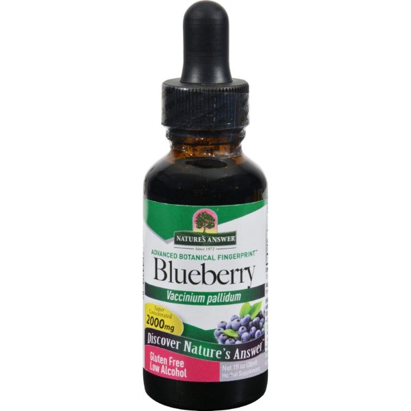 Nature s Answer Blueberry Leaf - 1 Fl Oz For Discount