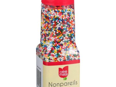 Cake Mate Decorating Decors - Nonpareils - Rainbow - 2.1 Oz - Case Of 6 Online