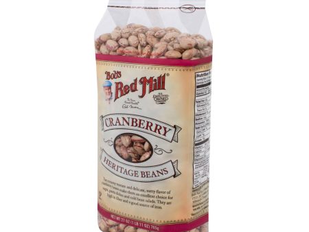 Bob s Red Mill Cranberry Beans - 27 Oz - Case Of 4 For Discount