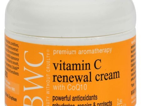 Beauty Without Cruelty Renewal Cream Vitamin C With Coq10 - 2 Oz Online