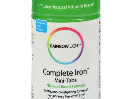 Rainbow Light Complete Iron Mini-tabs - 60 Tablets Supply