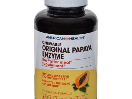 American Health Original Papaya Enzyme Chewable - 250 Tablets Online now