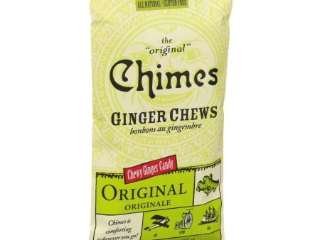 Chimes Ginger Chews - Original Refreshing Ginger - 1.5 Oz - Case Of 12 Online Sale