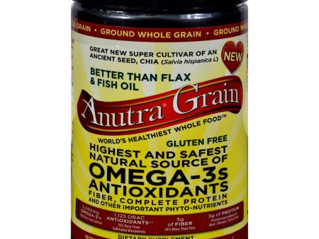 Anutra Omega 3 Antioxidants Fiber And Complete Protein Ground - 16 Oz For Discount