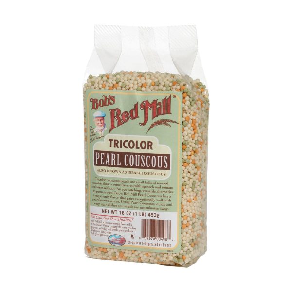 Bob s Red Mill Tri-color Pearl Couscous - 16 Oz - Case Of 4 Cheap