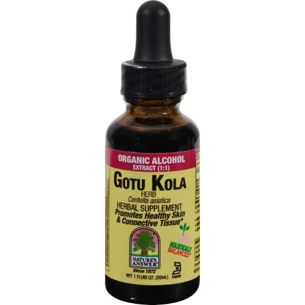 Nature s Answer Gotu Kola Herb - 1 Oz Supply