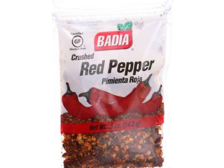 Badia Spices Red Pepper - Crushed - .5 Oz - Case Of 12 Hot on Sale