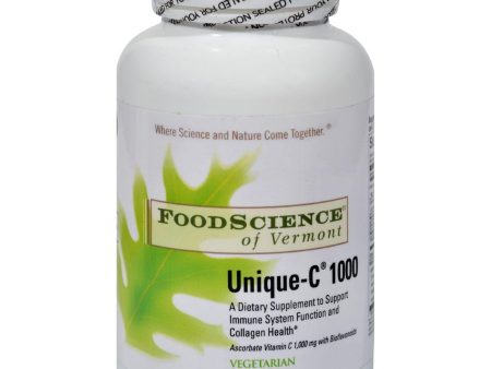 Foodscience Of Vermont Unique-c 1000 - 90 Vegetarian Tablets For Cheap