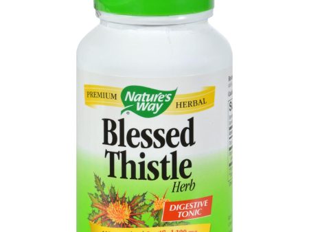 Nature s Way Blessed Thistle Herb - 100 Capsules Supply