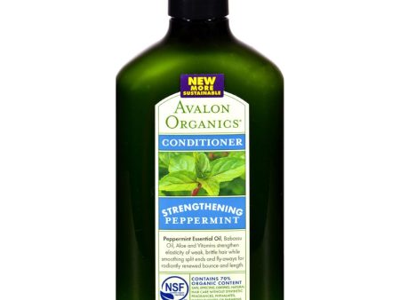 Avalon Organics Revitalizing Conditioner With Babassu Oil Peppermint - 11 Fl Oz Fashion