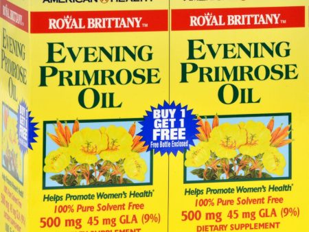 American Health Royal Brittany Evening Primrose Oil 100+100 Softgels For Cheap