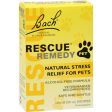 Bach Flower Remedies Rescue Remedy Stress Relief For Pets - 10 Ml on Sale