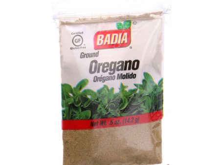 Badia Spices Oregano - Ground - .5 Oz - Case Of 12 Supply