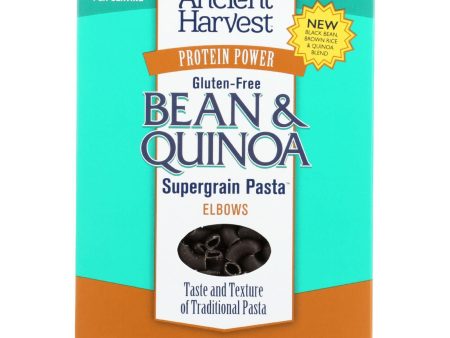 Ancient Harvest Pasta - Supergrain - Black Bean And Quinoa Elbows - Gluten Free - 8 Oz - Case Of 6 on Sale