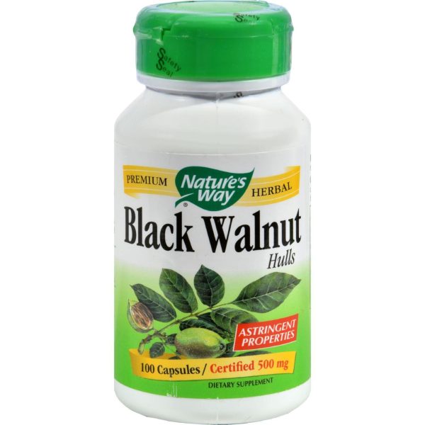 Nature s Way Black Walnut Hulls - 100 Capsules Online Hot Sale