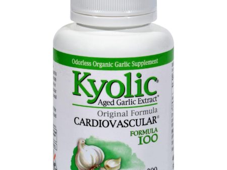 Kyolic Aged Garlic Extract Hi-po Cardiovascular Original Formula 100 - 200 Tablets For Discount