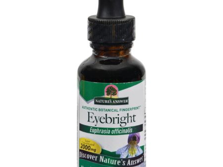 Nature s Answer Eyebright Herb Alcohol Free - 1 Fl Oz Hot on Sale