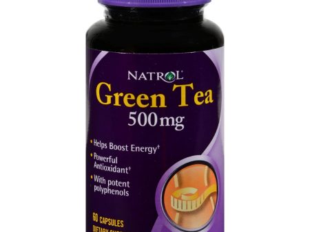 Natrol Green Tea - 500 Mg - 60 Capsules For Sale