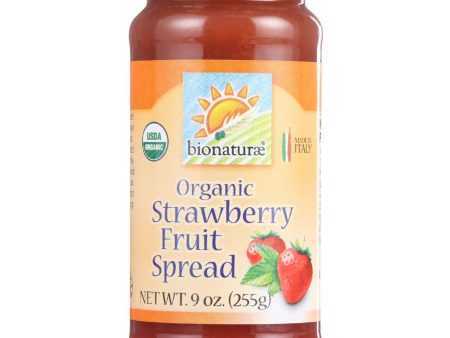 Bionaturae Fruit Spread - Organic - Strawberry - 9 Oz - Case Of 12 For Discount