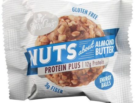 Betty Lou s Nut Butter Balls - Protein Plus - Almond - 1.7 Oz - 12 Ct Supply