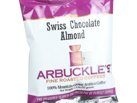 Arbuckles  Coffee - Swiss Chocolate Almond - 1.3 Oz - Case Of 10 Online Hot Sale